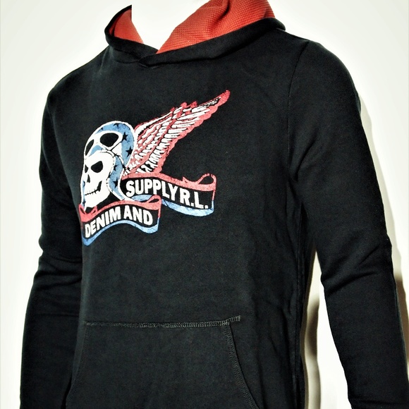 Denim & Supply Ralph Lauren biker logo design - Picture 1 of 6